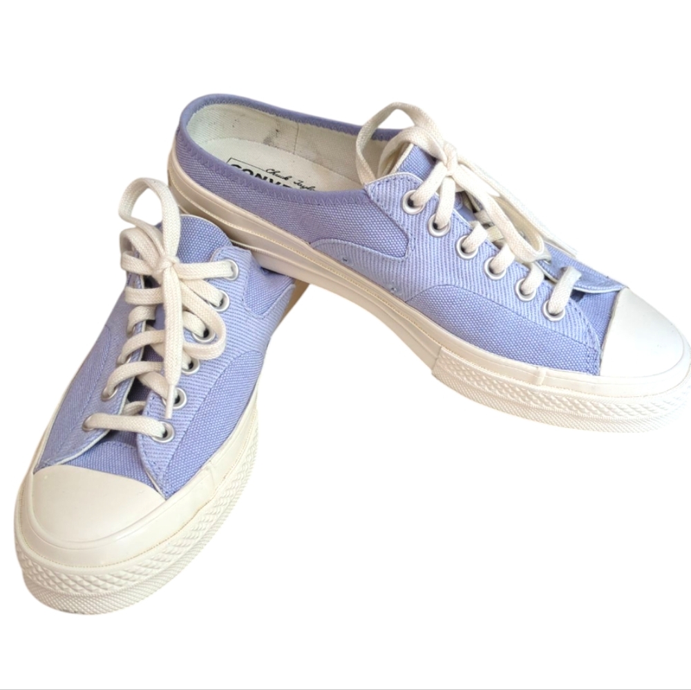 Converse Mule Slip On Chuck 70 All Star  Lavender Sapphire Sneakers W 9.5 /M 7.5 - Picture 3 of 9